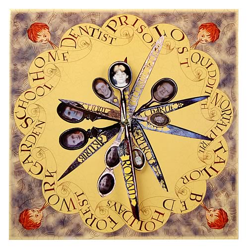 Harry Potter Weasley Family Clock
